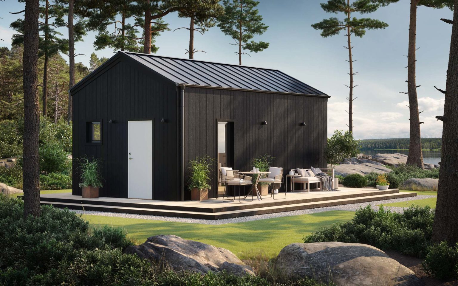 Attefall SUND 30 m² – Trosavilla